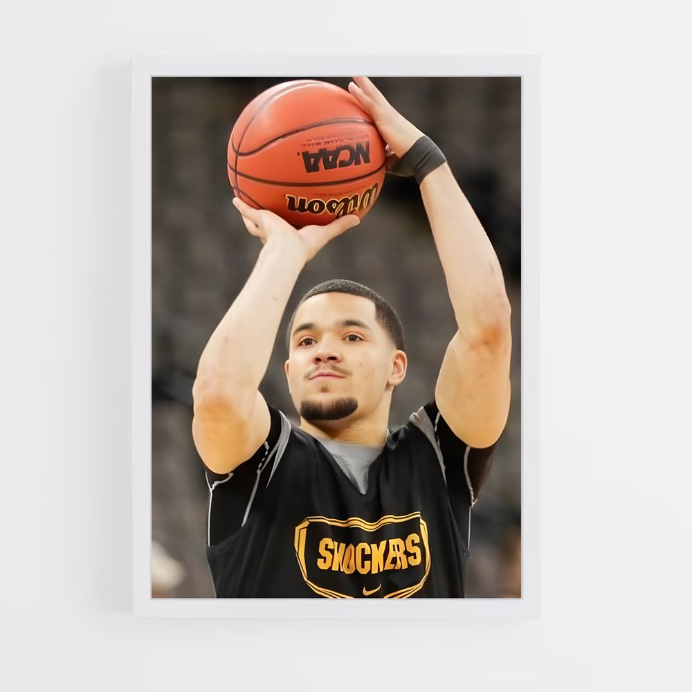 Poster Fred vanvleet – affiche Basketball (vue 3)